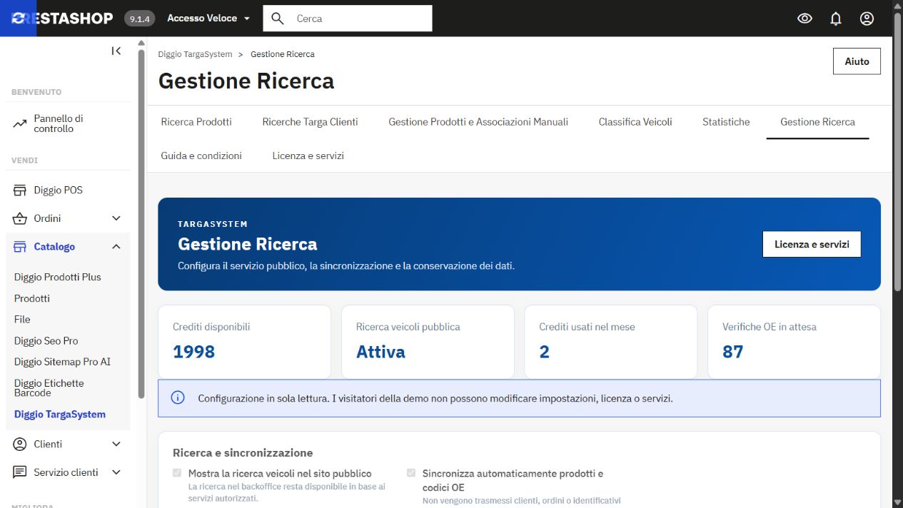 Gestione Ricerca: posizioni della barra, smartphone, sincronizzazione e storico